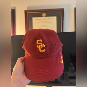 Nike USC Cardinal and Gold Performance Cap